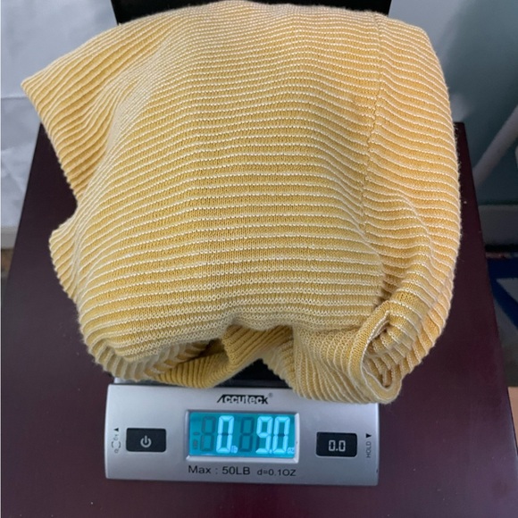 Marled‎ reunited clothing Mustard Yellow Open Front Longline Knit Cardigan XS - Picture 5 of 5